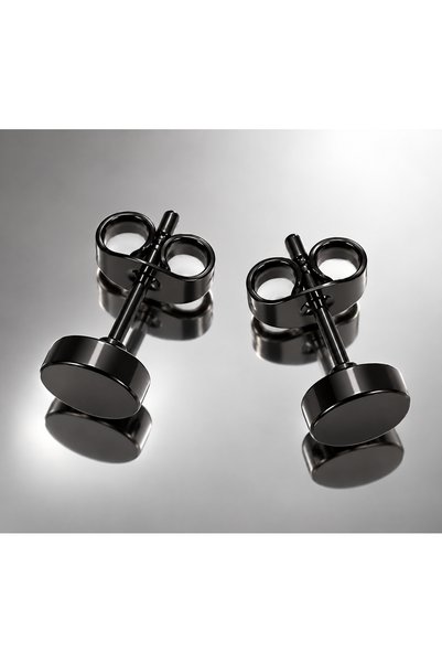 Oxolux, Lavinia Set de cercei, din inox negru sau argintiu, cu sigiliu si cut...
