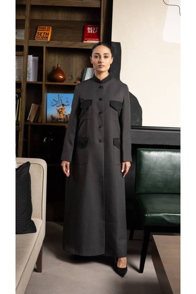 OEMS Blazer with front pockets - gray - xs