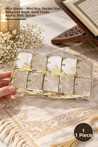 Yenilig 1 Piece of Raw Mini Size Quran - Mini Size, Pocket Size Religious Boo...