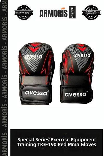 Armoris Special Series Exercise Equipment Training Tke-190 Red m Size Mma Gloves