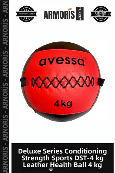 Armoris Delux Series Conditioning Power Sport Dst-4 kg Leather Health Ball 4 kg