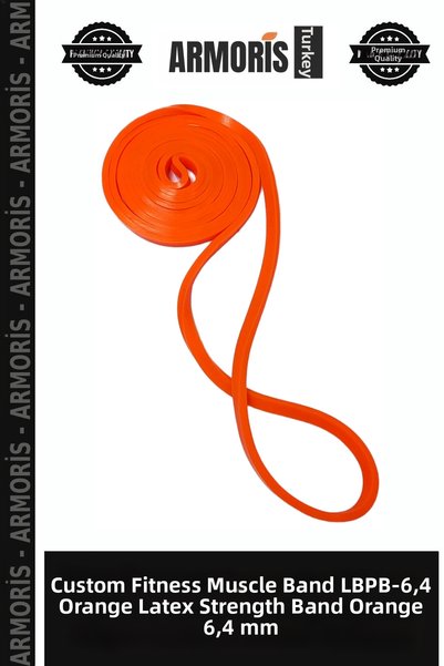 Armoris Special Production Exercise Fitness Muscle Blpb-6,4 Orange Latex Powe...