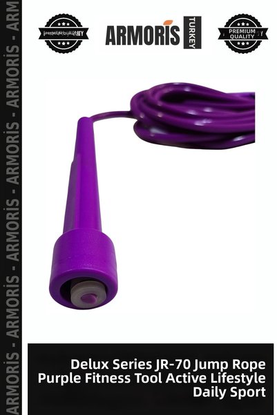 Armoris Delux Series Jr-70 Jump Rope Purple Fitness Equipment Active Life Dai...