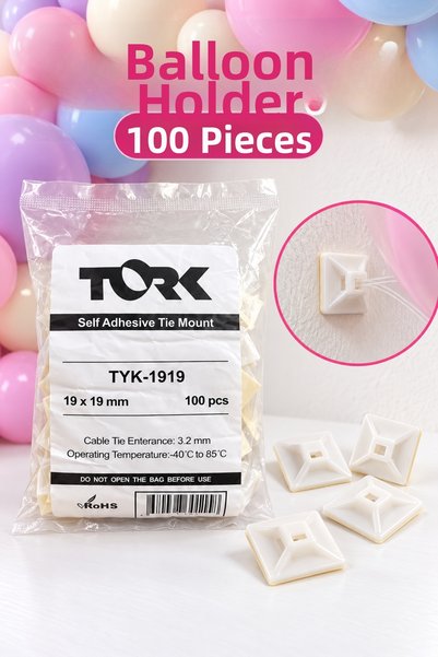 Cadde Süs Crochet Balloons 100 Pieces