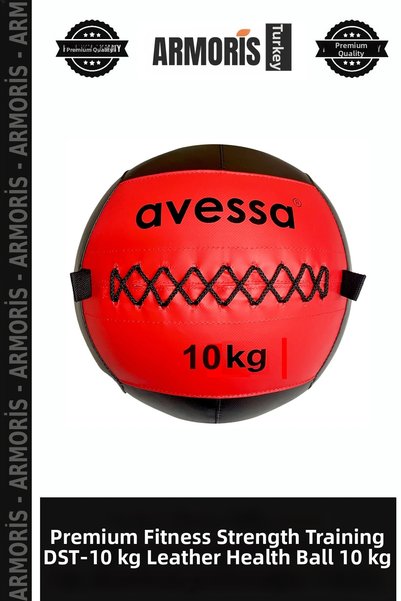 Armoris Premium Fitness Strengthening Sports Dst-10 kg Leather Health Ball 10 kg