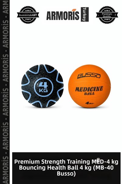 Armoris Premium Power Motion Session Med-4 kg Bouncing Health Ball 4 kg (Mb-4...
