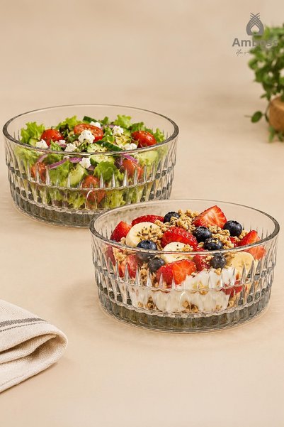 Amboss Jiana 2-Piece Multi-Purpose Glass Bowl Set