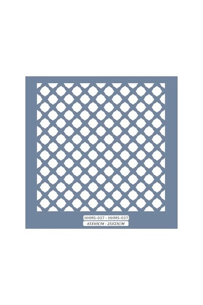 Cadence Boya Hhms37 Home Heritage Geometric Pattern Stencil 45X45Cm