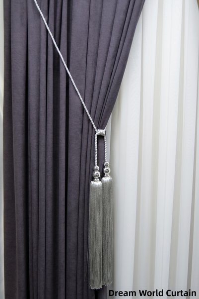 Hayal Dünyası Ceiling Mounting Curtain Tieback with Cornice Bracket Braçol Cu...