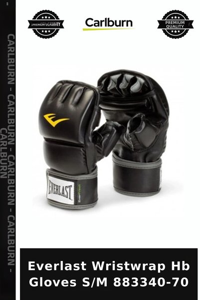 Carlburn Special Edition Everlast Wristwrap Hb Gloves S/M 883340-70, Sports W...
