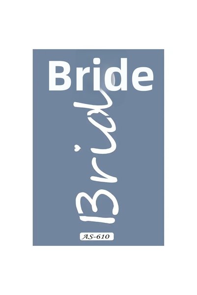 Cadence Boya AS610 "Bride" Printed A4 Stencil