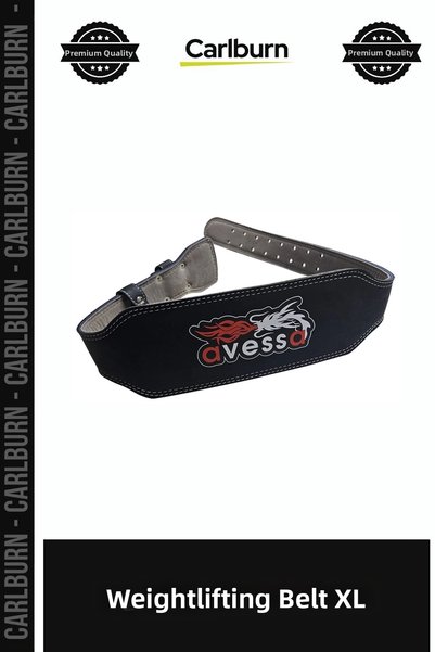 Carlburn Custom-Made Weight Belt XL for Bodybuilding, Plus Size
