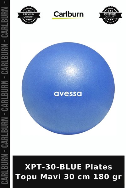 Carlburn Premium XPT-30-BLUE Exercise Ball, Blue, 30 cm, 180 g, for Individua...