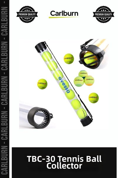 Carlburn Premium TBC-30 Tennis Ball Retriever—Active Equipment for Matches