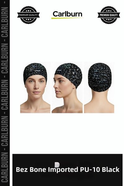 Carlburn Deluxe Series Cloth Headband, Imported PU-10 Black Headband, Clothin...