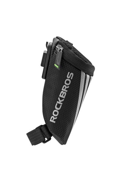 Choice حقيبة دراجة ROCKBROS C28BK بتصميم مشبك، حقيبة محمولة عاكسة للضوء تُثبت...