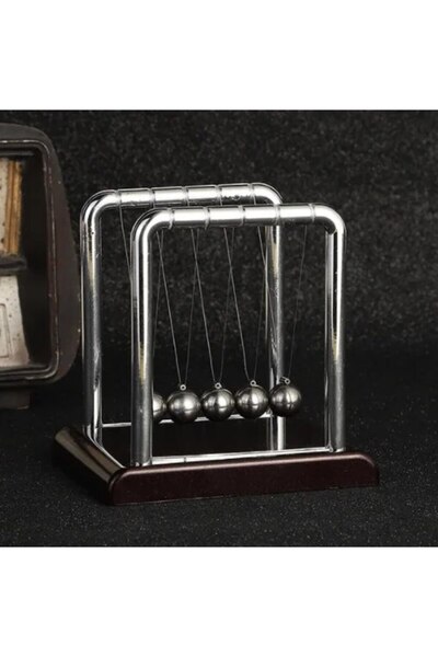 Choice1 Cube Pool B Newton's Cradle Balance Steel Ball Teaching Supplies Phys...