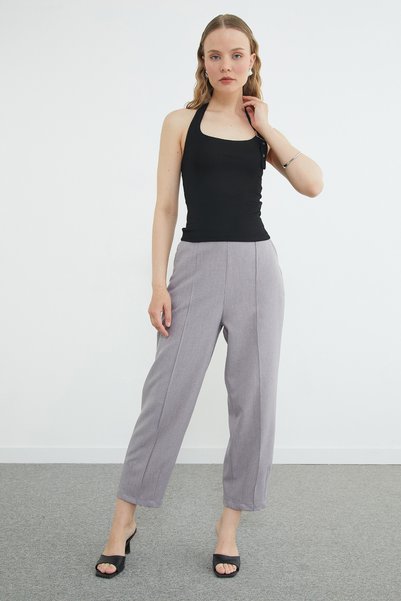 Fulla Moda Çimalı Zippered Trousers with Pliers