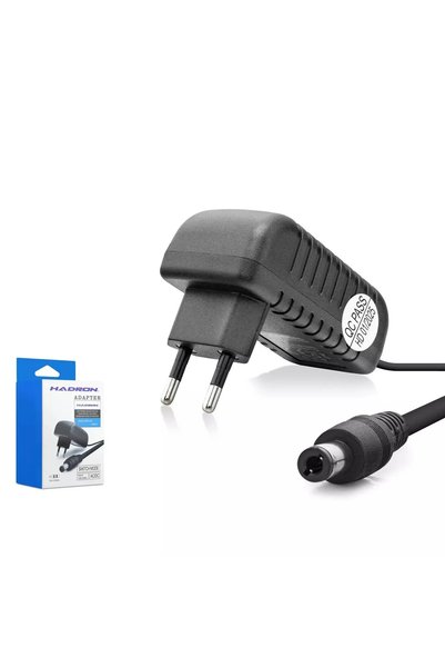 HADRON HD8417 Modem Router Adaptörü 15W 5V 3A 5.5x2.5 mm Siyah