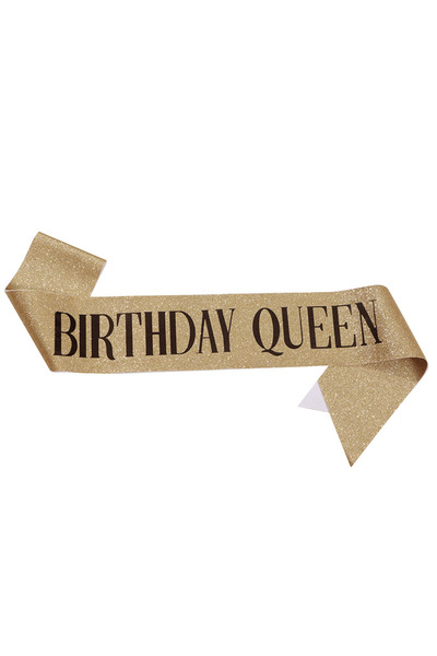 Choice12 A Birthday Queen Sash for Girl Women 20th 30th 40th 50th 60th Happy ...