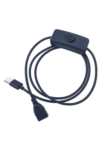 Choice3 303-USB-B-1M USB Cable with Switch ON/OFF Cable Extension Toggle for ...