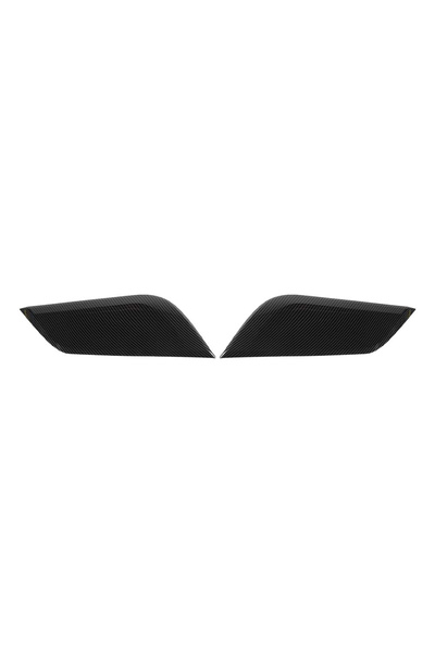 Shineka Carbon Fiber Grain SHINEKA ABS Carbon Fiber Gear Shift Side Panel Dec...