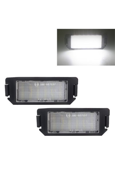 Choice WHITE For Hyundai i20 XG30 Terracan HP license plate lights Suitable F...