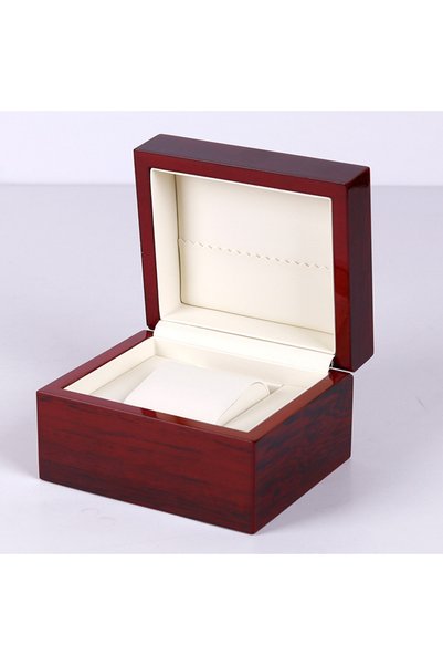Choice Red High-end 1 Grid Watch Storage Box, Made of Wood, Painted Red, Like...