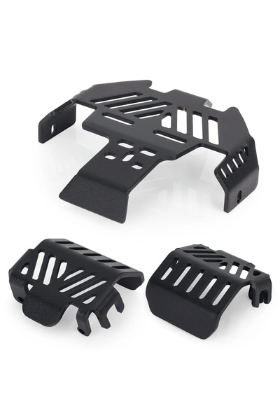 Choice 3 Pcs Guard 7PCS Metal Skid Plate Set for Traxxas TRX-4 RC Car Underbo...