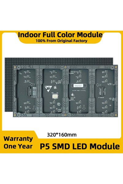 Choice P5 LED Digital Signage Indoor SMD P5 Full Color HUB75 Module RGB Pixel...