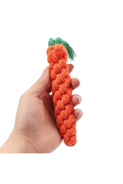 Choice 1pc 1pc Pet Knot Toy for Dog and Cat Carrot Shape Dog Chew Toys Cotton...