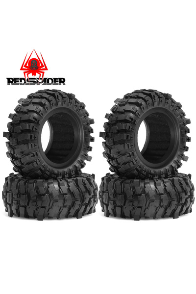 Choice 4pcs 1.9" Crawler Tires OD 88mm 4PCS for 1/12 Crawler Car MJX Hyper Go...
