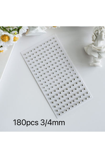Choice4 1 sheet 3 4mm Fake Eyebrow Piercing Fake Lip Labret Studs Stick On Fa...