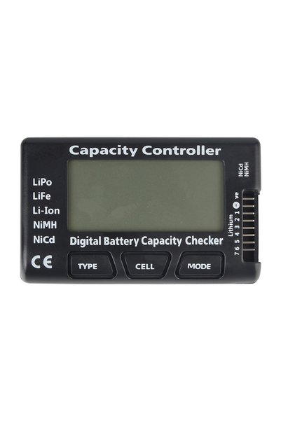 Choice black CellMeter 7 Battery Voltage Capacity Checker RC Cars Boats Power...