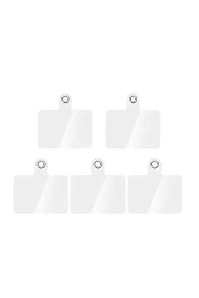 choice2 5Pcs Square Shape 10/5/1Pcs Universal Tpu Mobile Phone Anti-lost Lany...