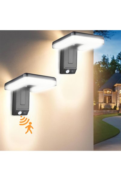 Choice6 Heinast 32 LED beads 2PCS Foldable LED 120° Solar Light Outdoor Wall ...