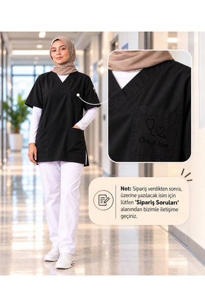 mirach Cadou special cu nume personalizat pentru medici, uniformă medicală pe...