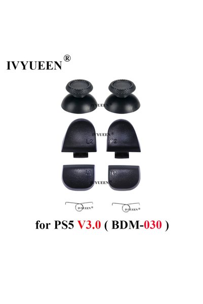 Choice أزرار 030 IVYUEEN لجهاز تحكم بلاي ستيشن 5 PS5 L1 R1 L2 R2 أزرار تشغيل ...