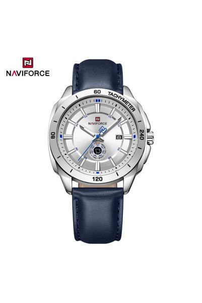Choice5 ساعة نافيفورس SWBE NAVIFORCE 2026 الجديدة للرجال، ساعة كوارتز جلدية، ...