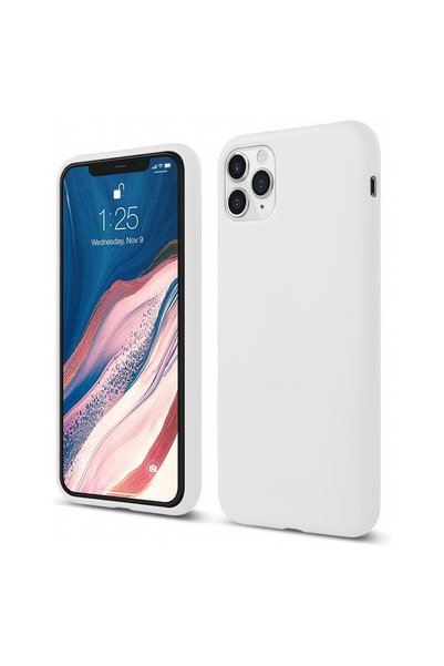 Casey Studios Husa Silicon iPhone 11 Pro, cu Microfibra, Slim, de Protectie, ...