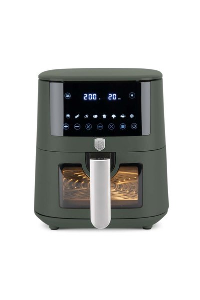 Berlinger Haus Friteuză cu aer BerlingerHaus - Colecția Verde Mat, 5L, Digita...