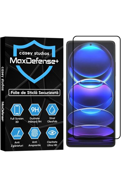 Casey Studios Folie de protecție Xiaomi Redmi Note 12 Pro/12 Pro Plus, Anti-z...