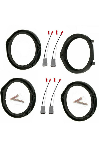 Choice 2Pairs 6.5inch Car Speaker Adapter Board And Wiring Harness For Honda ...