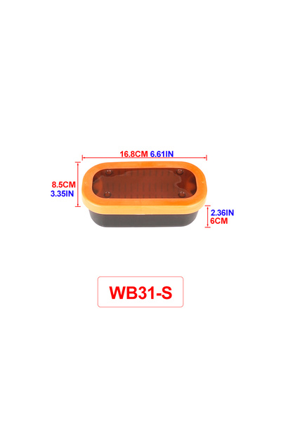 Choice hirisi S Hirisi Carp Fishing Bait Box Feeder Fishing Bait Storage Case...