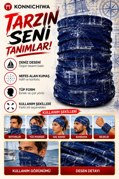 FG KONNİCHİWA قناع وجه لركوب الدراجات على شكل محرك كابتن جاك سبارو في الهواء ...