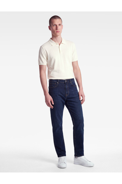 Koton Cotton 5-Pocket Slim Fit Jean Trousers - Brad Jean