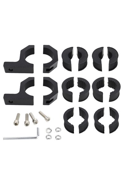 Choice black Off-Road LED Light Bar Mounting Bracket Kit for 1"/1.5"/1.75"/2"...