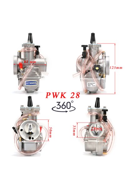 Choice 28MM Motorcycle Flat Curtain Carburetor Keihin for Keihin PWK 28 30 32...