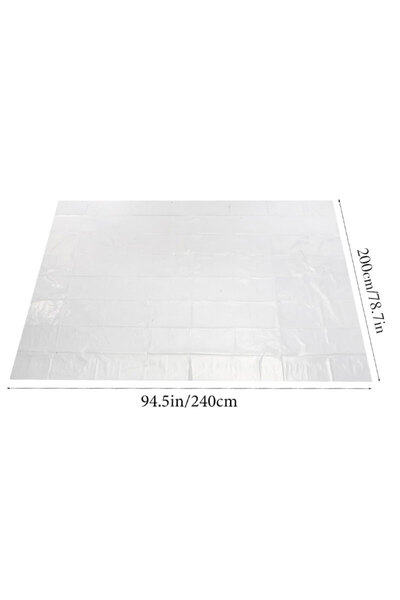 Choice 200X240X35cm Thickened Moving Storage Mattress Packaging Bag Transpare...