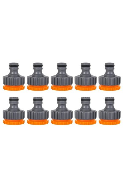choice2 10PCS 3/5/10-Pcs Female Thread Tap Adapters - 1/2" & 3/4" Quick Conne...
